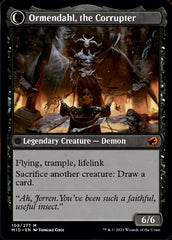 Jerren, Corrupted Bishop // Ormendahl, the Corrupted [Innistrad: Midnight Hunt] | Shuffle n Cut Hobbies & Games