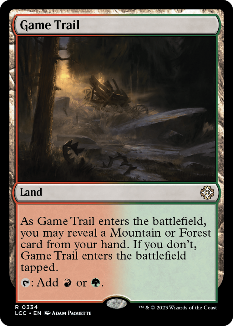 Game Trail [The Lost Caverns of Ixalan Commander] | Shuffle n Cut Hobbies & Games