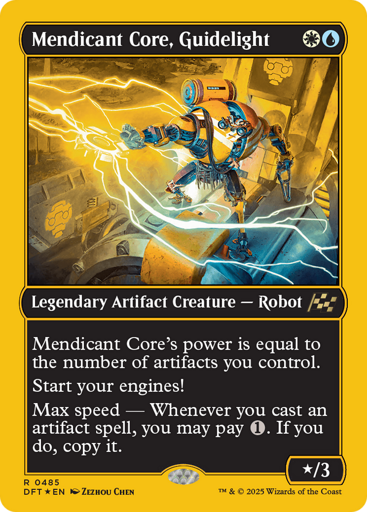 Mendicant Core, Guidelight (First-Place Foil) [Aetherdrift] | Shuffle n Cut Hobbies & Games
