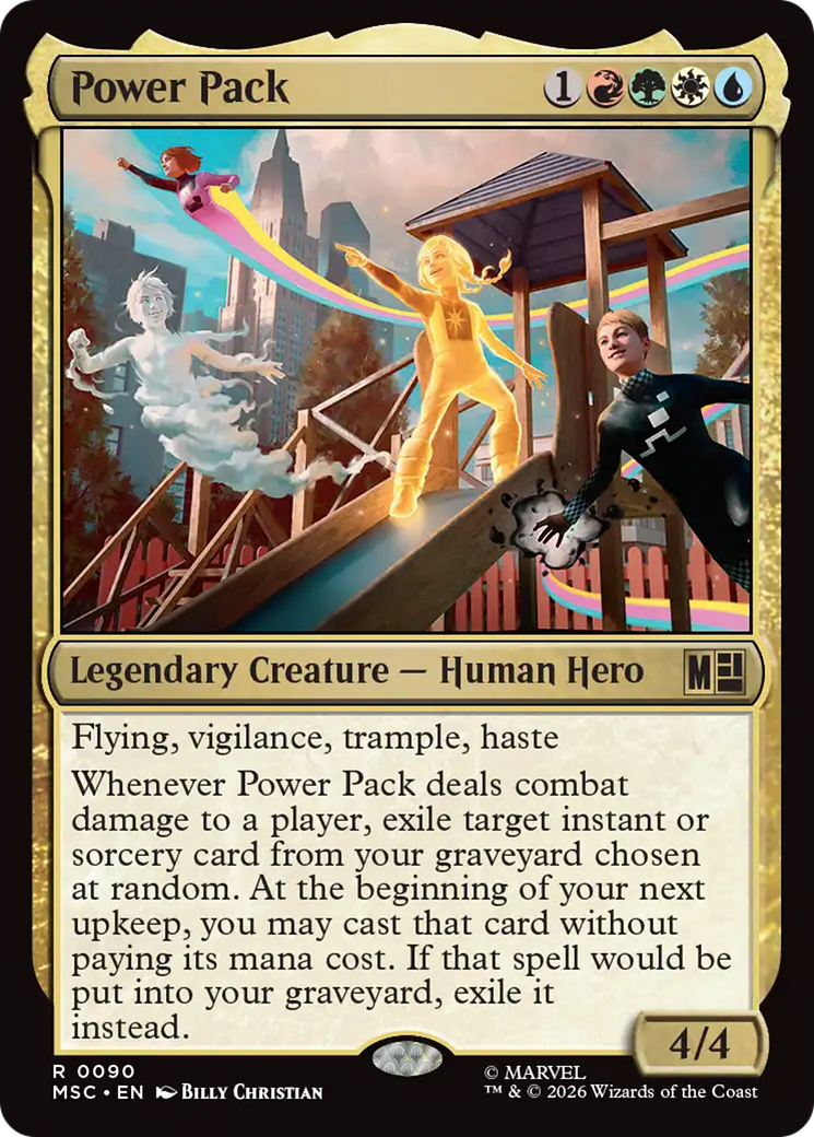 Power Pack [Marvel Super Heroes Commander] | Shuffle n Cut Hobbies & Games
