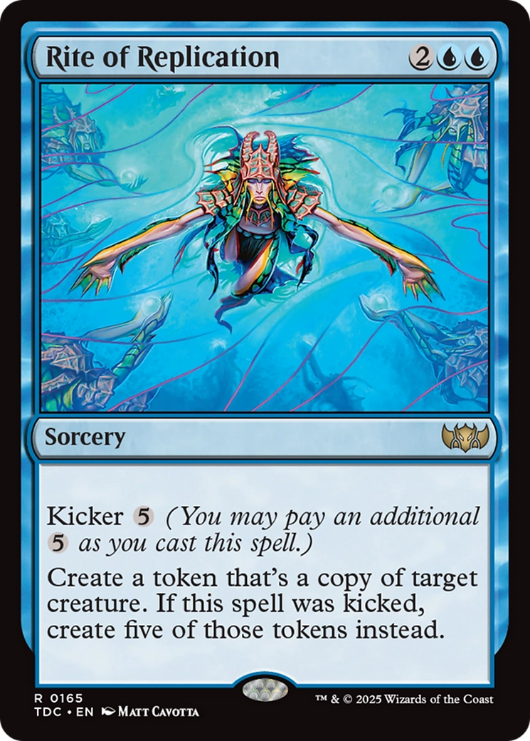 Rite of Replication [Tarkir: Dragonstorm Commander] | Shuffle n Cut Hobbies & Games