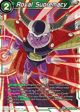 Royal Supremacy (Rare) (BT13-090) [Supreme Rivalry] | Shuffle n Cut Hobbies & Games