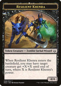 Resilient Khenra // Cat Double-Sided Token (HOU-6 // 16) [Hour of Devastation]