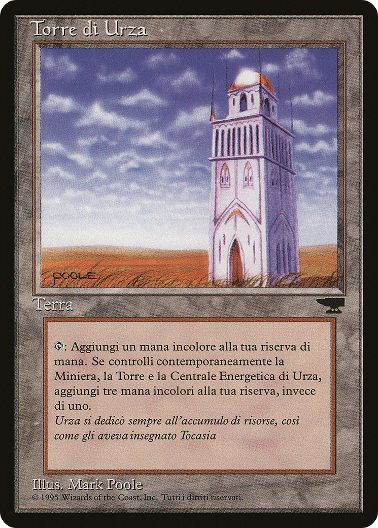 Urza's Tower (Mountains) (Italian) - "Torre di Urza" [Renaissance] | Shuffle n Cut Hobbies & Games
