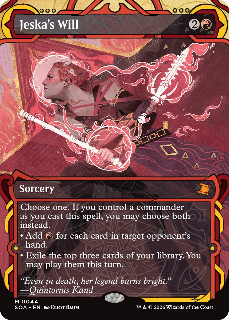 Jeska's Will [Secrets of Strixhaven: Mystical Archive] | Shuffle n Cut Hobbies & Games