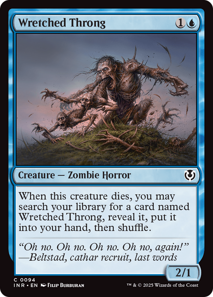 Wretched Throng [Innistrad Remastered] | Shuffle n Cut Hobbies & Games