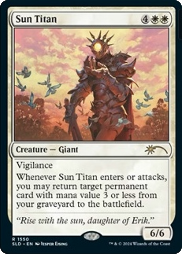 Sun Titan (Rainbow Foil) [Secret Lair Drop Series] | Shuffle n Cut Hobbies & Games