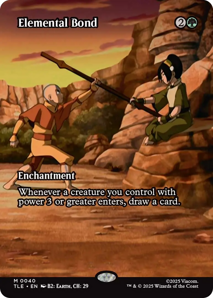 Elemental Bond (Borderless) [Avatar: The Last Airbender: Eternal-Legal] | Shuffle n Cut Hobbies & Games
