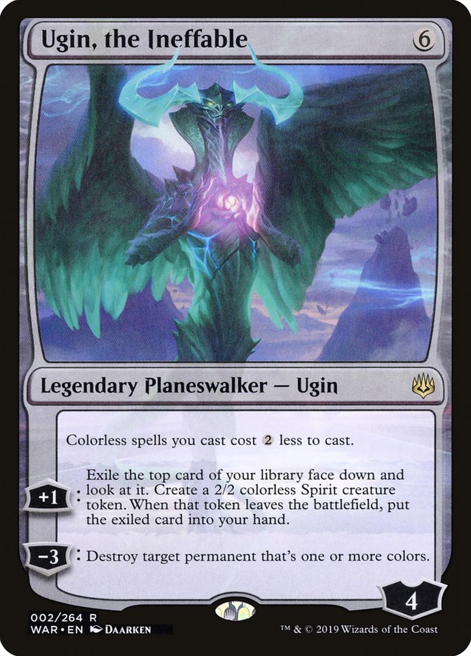 Ugin, the Ineffable [War of the Spark] | Shuffle n Cut Hobbies & Games