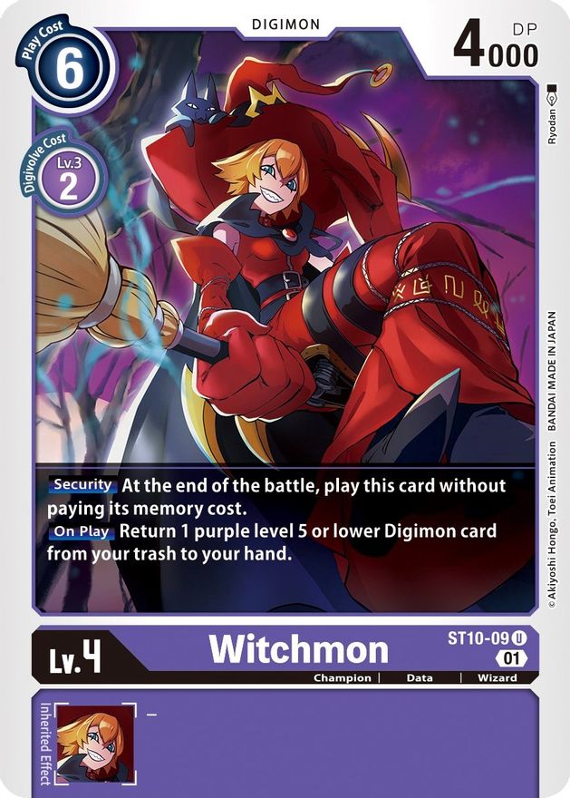 Witchmon [ST10-09] [Starter Deck: Parallel World Tactician] | Shuffle n Cut Hobbies & Games