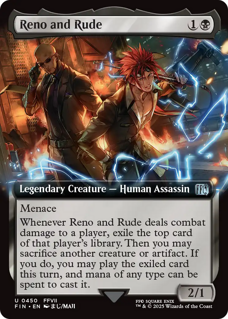 Reno and Rude (Extended Art) [FINAL FANTASY] | Shuffle n Cut Hobbies & Games