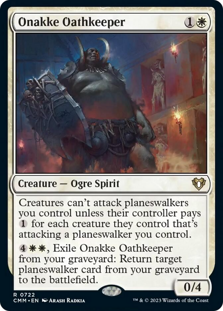 Onakke Oathkeeper [Commander Masters] | Shuffle n Cut Hobbies & Games
