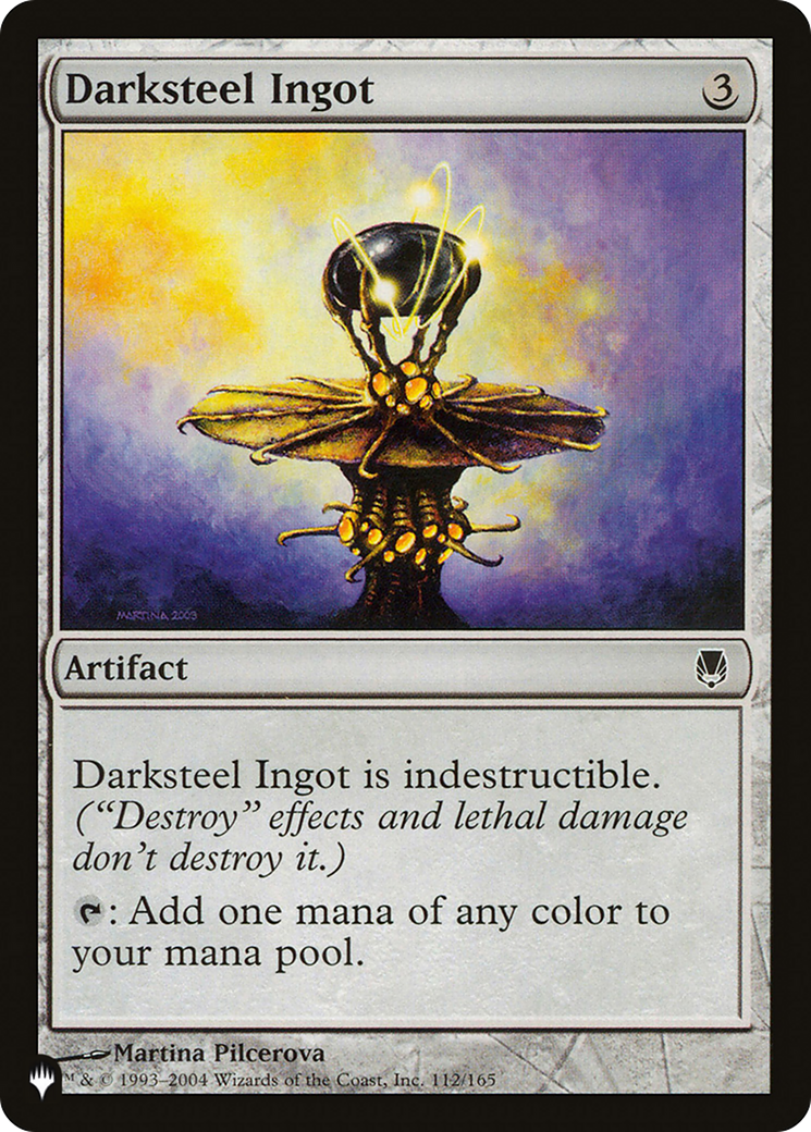 Darksteel Ingot [The List] | Shuffle n Cut Hobbies & Games
