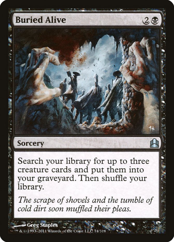 Buried Alive [Commander 2011] | Shuffle n Cut Hobbies & Games