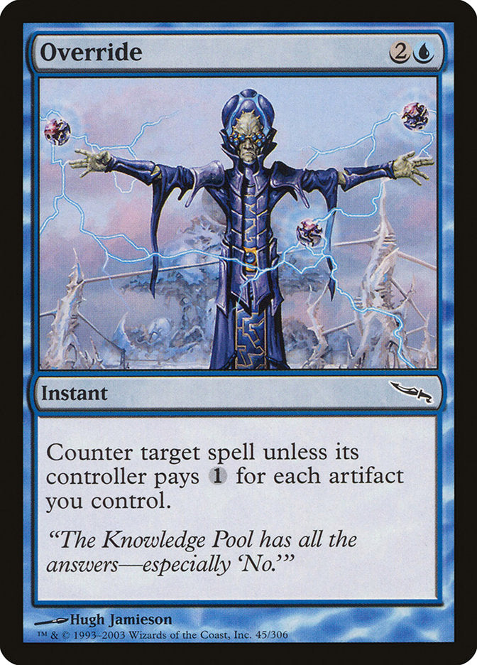Override [Mirrodin] | Shuffle n Cut Hobbies & Games
