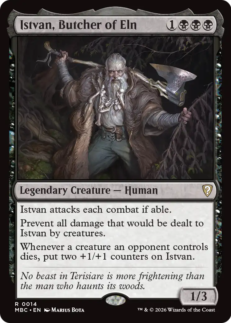 Istvan, Butcher of Eln [Mystery Booster: Commander Edition] | Shuffle n Cut Hobbies & Games