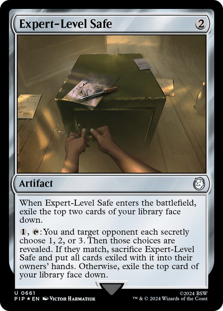 Expert-Level Safe (Surge Foil) [Fallout] | Shuffle n Cut Hobbies & Games