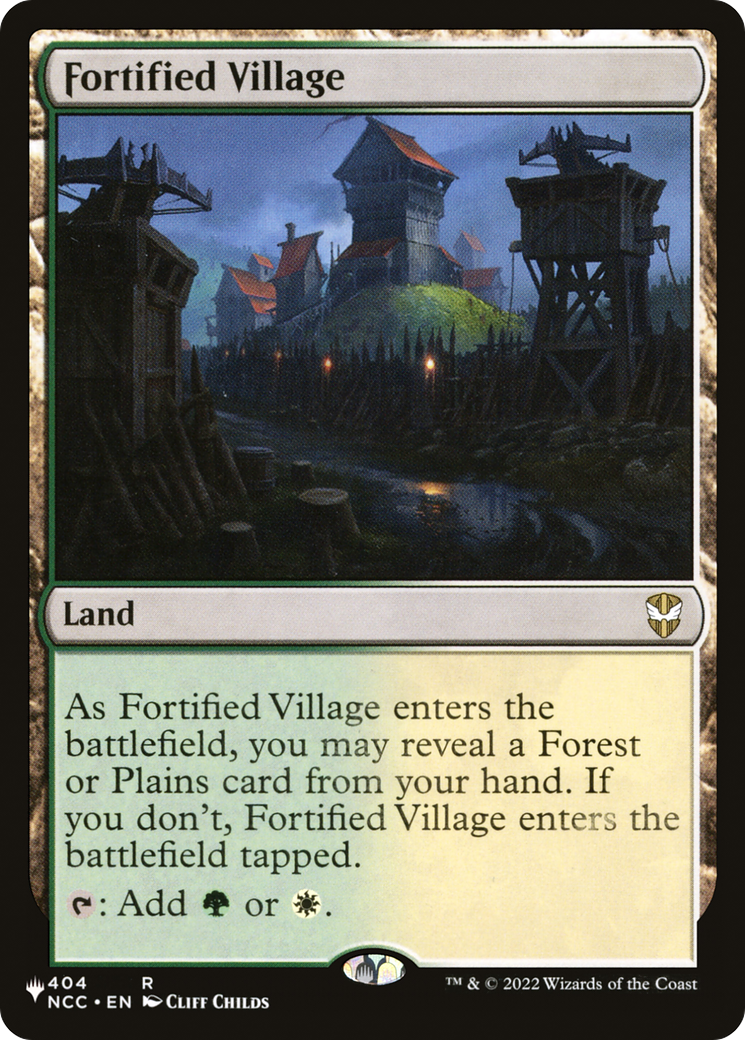 Fortified Village [The List] | Shuffle n Cut Hobbies & Games