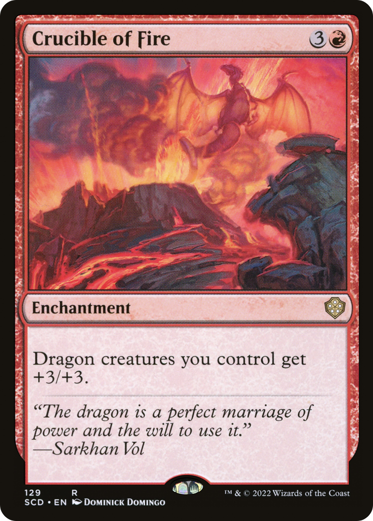Crucible of Fire [Starter Commander Decks] | Shuffle n Cut Hobbies & Games
