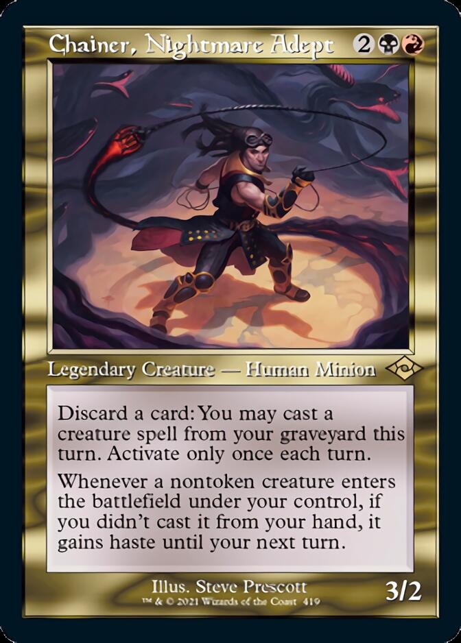 Chainer, Nightmare Adept (Retro) [Modern Horizons 2] | Shuffle n Cut Hobbies & Games
