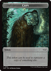Treasure // Copy Double-Sided Token [Duskmourn: House of Horror Tokens] | Shuffle n Cut Hobbies & Games