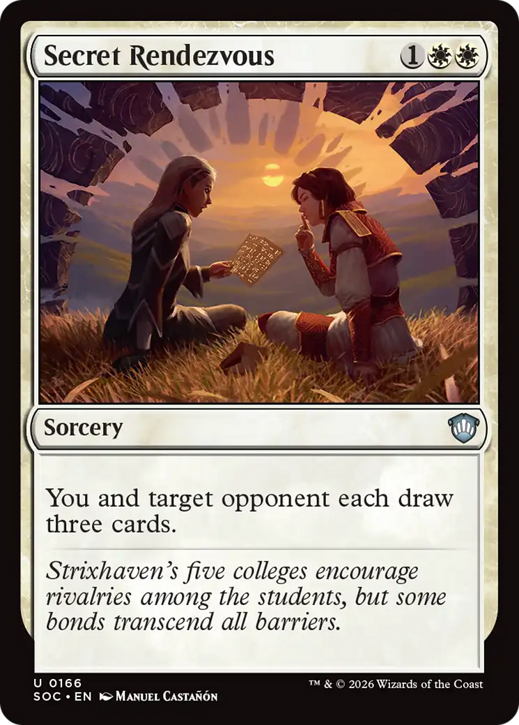 Secret Rendezvous [Secrets of Strixhaven Commander] | Shuffle n Cut Hobbies & Games