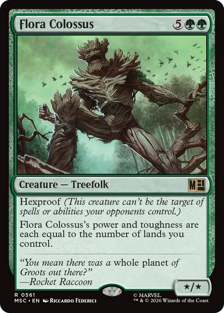 Flora Colossus [Marvel Super Heroes Commander] | Shuffle n Cut Hobbies & Games