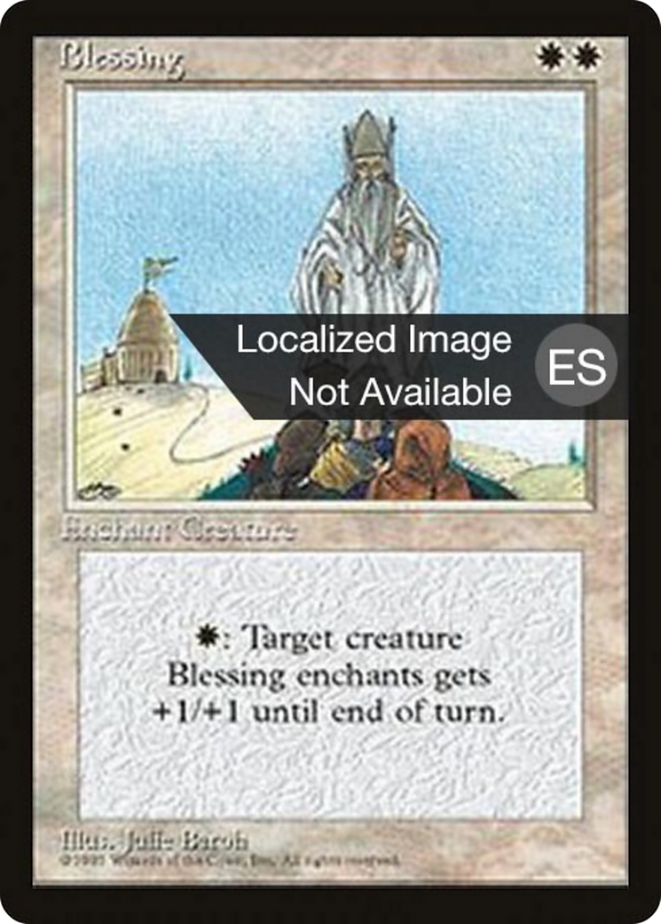 Blessing [Fourth Edition Foreign Black Border] | Shuffle n Cut Hobbies & Games