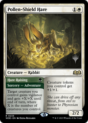 Pollen-Shield Hare // Hare Raising (Promo Pack) [Wilds of Eldraine Promos] | Shuffle n Cut Hobbies & Games