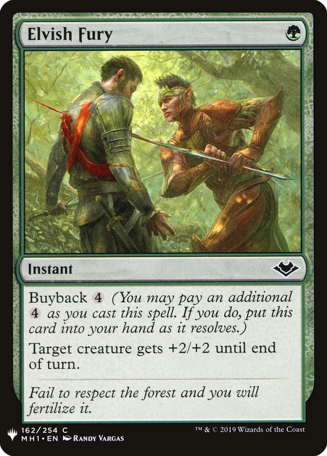 Elvish Fury [Mystery Booster] | Shuffle n Cut Hobbies & Games