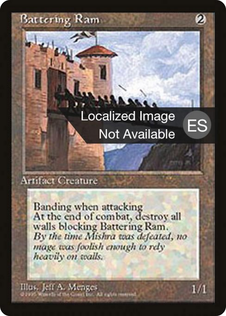 Battering Ram [Fourth Edition Foreign Black Border] | Shuffle n Cut Hobbies & Games