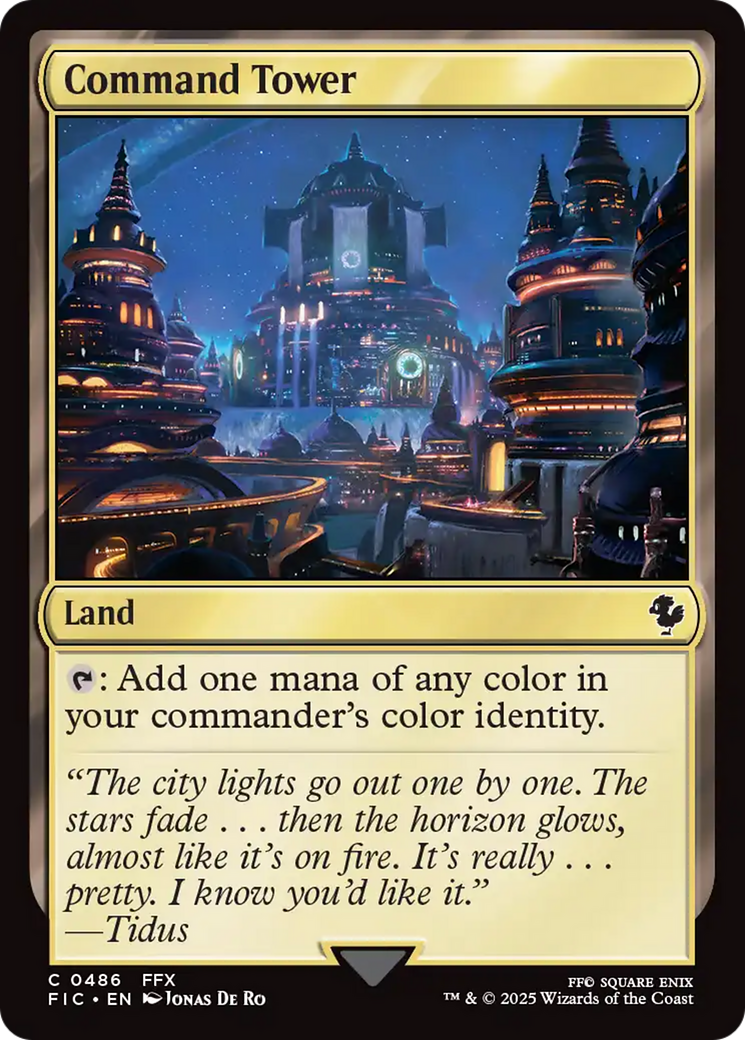 Command Tower (0486) [FINAL FANTASY Commander] | Shuffle n Cut Hobbies & Games