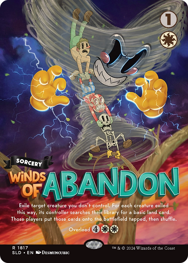 Winds of Abandon (Rainbow Foil) [Secret Lair Drop Series] | Shuffle n Cut Hobbies & Games