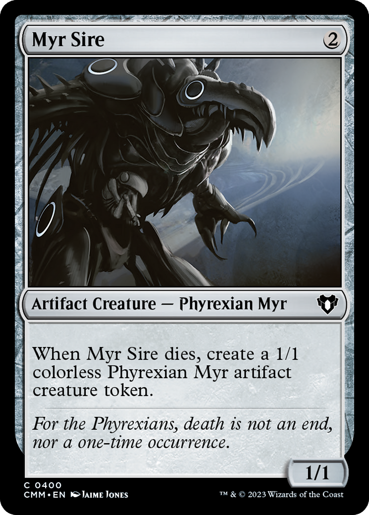 Myr Sire [Commander Masters] | Shuffle n Cut Hobbies & Games