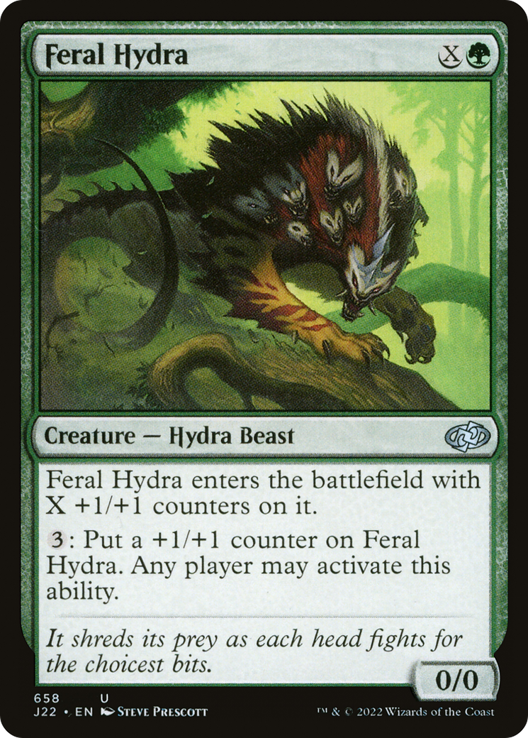 Feral Hydra [Jumpstart 2022] | Shuffle n Cut Hobbies & Games