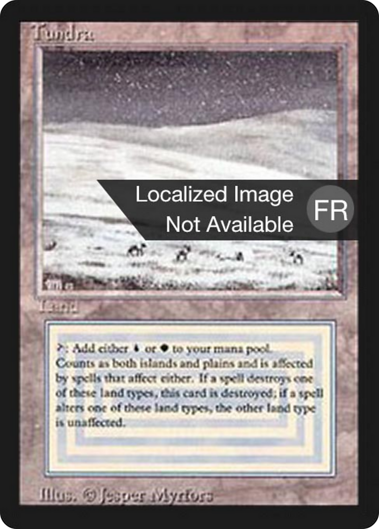 Tundra [Foreign Black Border] | Shuffle n Cut Hobbies & Games