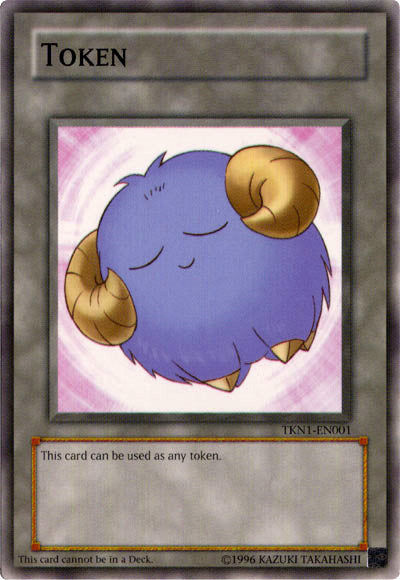 Scapegoat Token (Blue) [TKN1-EN001] Common | Shuffle n Cut Hobbies & Games
