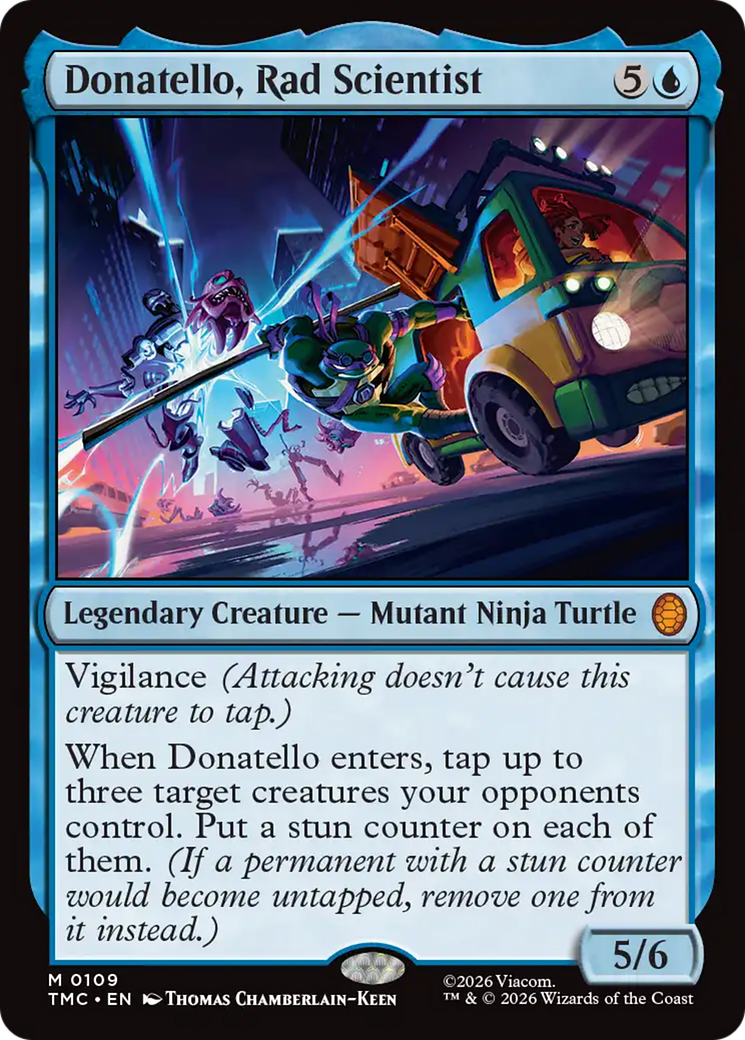 Donatello, Rad Scientist [Teenage Mutant Ninja Turtles Commander] | Shuffle n Cut Hobbies & Games