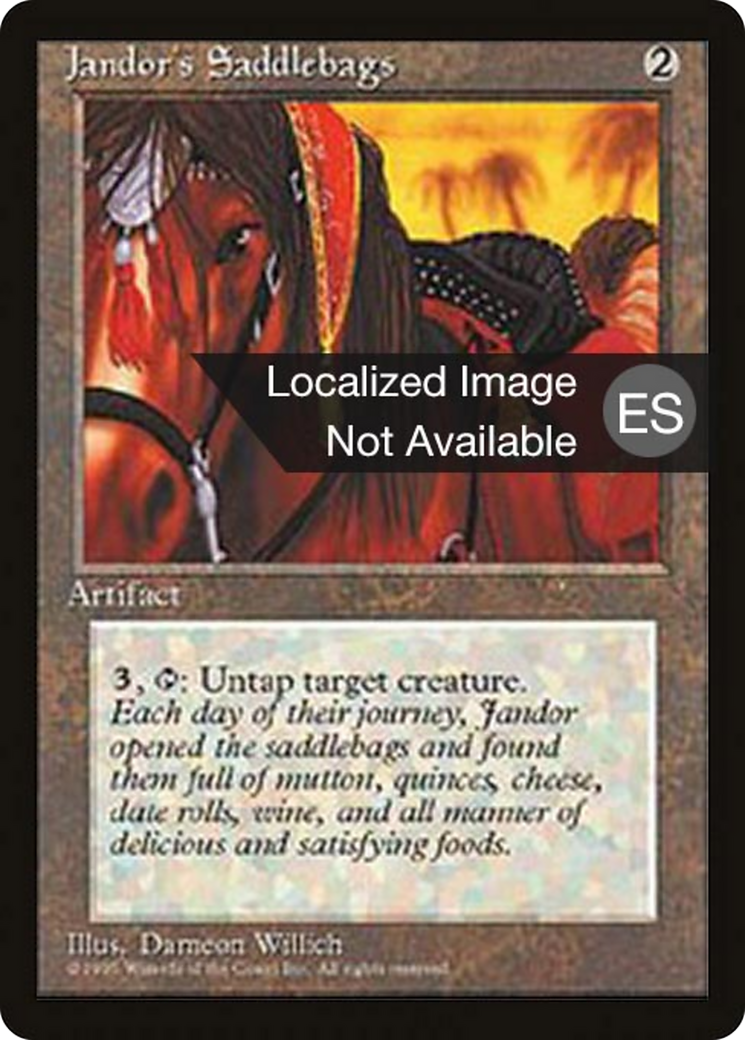 Jandor's Saddlebags [Fourth Edition Foreign Black Border] | Shuffle n Cut Hobbies & Games