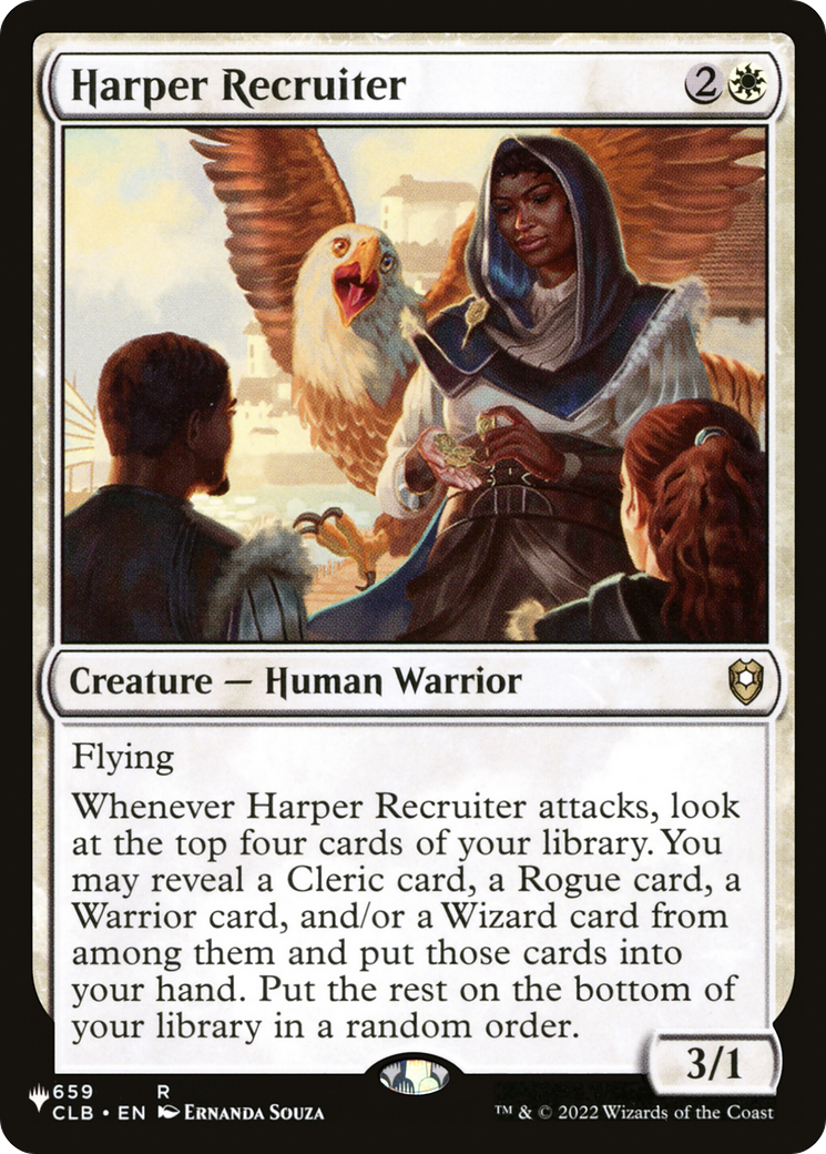 Harper Recruiter (CLB) [The List] | Shuffle n Cut Hobbies & Games