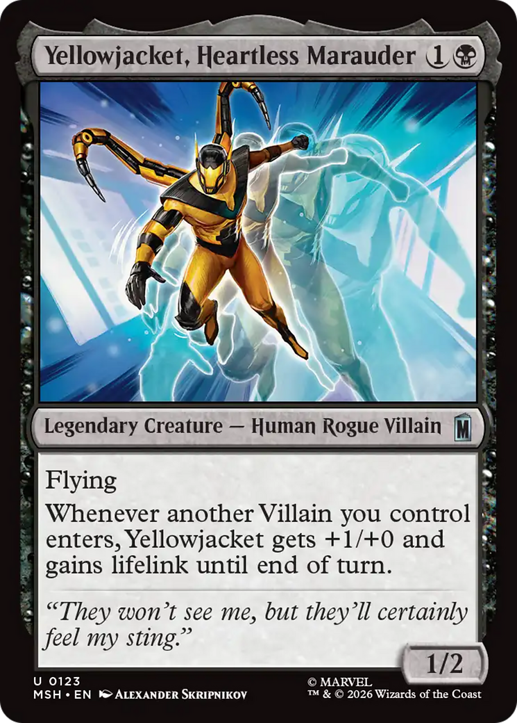 Yellowjacket, Heartless Marauder [Marvel Super Heroes] | Shuffle n Cut Hobbies & Games