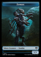 Human Soldier // Zombie (0013) Double-Sided Token [Commander Masters Tokens] | Shuffle n Cut Hobbies & Games