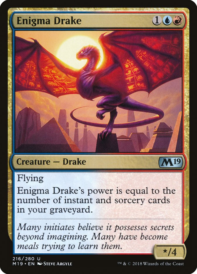 Enigma Drake [Core Set 2019] | Shuffle n Cut Hobbies & Games