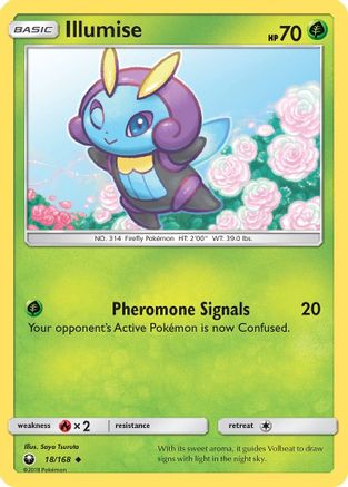 Illumise (18/168) [Sun & Moon: Celestial Storm] | Shuffle n Cut Hobbies & Games