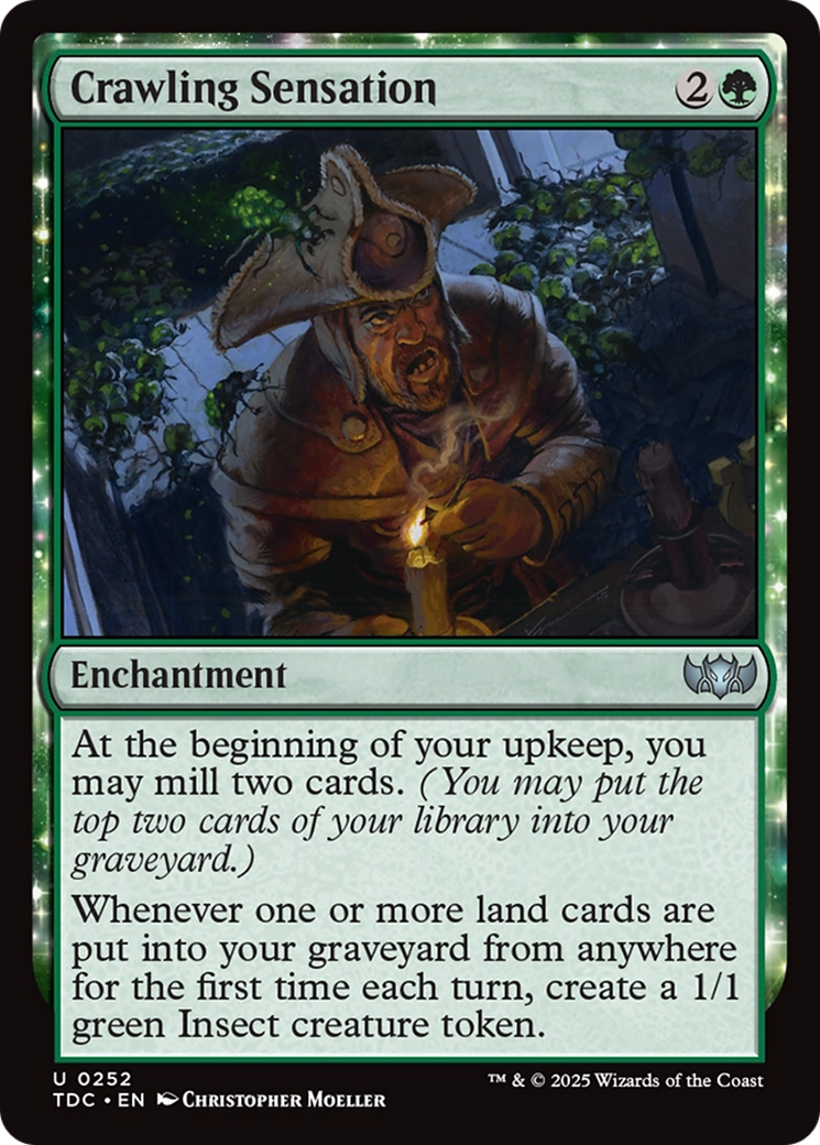 Crawling Sensation [Tarkir: Dragonstorm Commander] | Shuffle n Cut Hobbies & Games