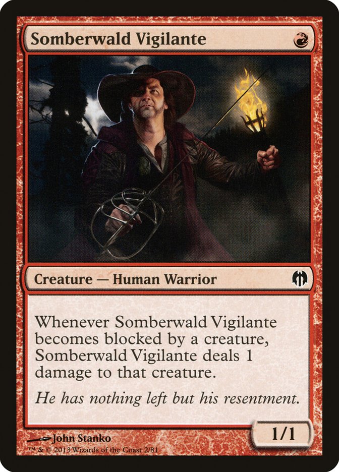 Somberwald Vigilante [Duel Decks: Heroes vs. Monsters] | Shuffle n Cut Hobbies & Games