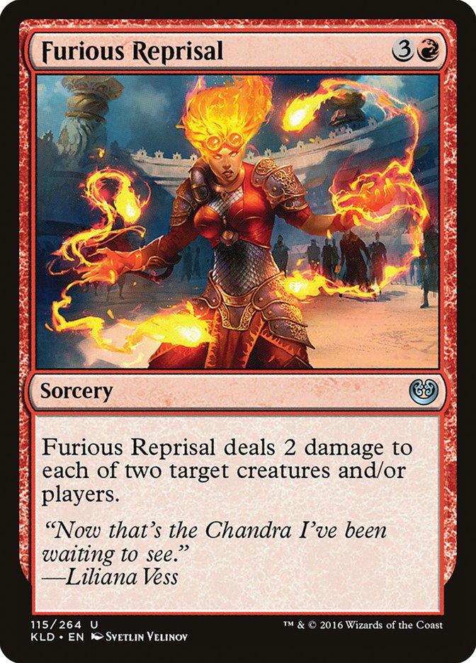 Furious Reprisal [Kaladesh] | Shuffle n Cut Hobbies & Games