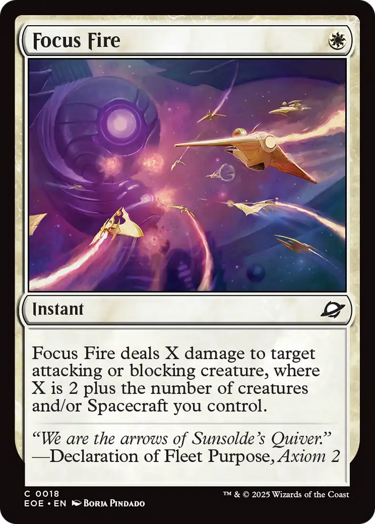 Focus Fire [Edge of Eternities] | Shuffle n Cut Hobbies & Games