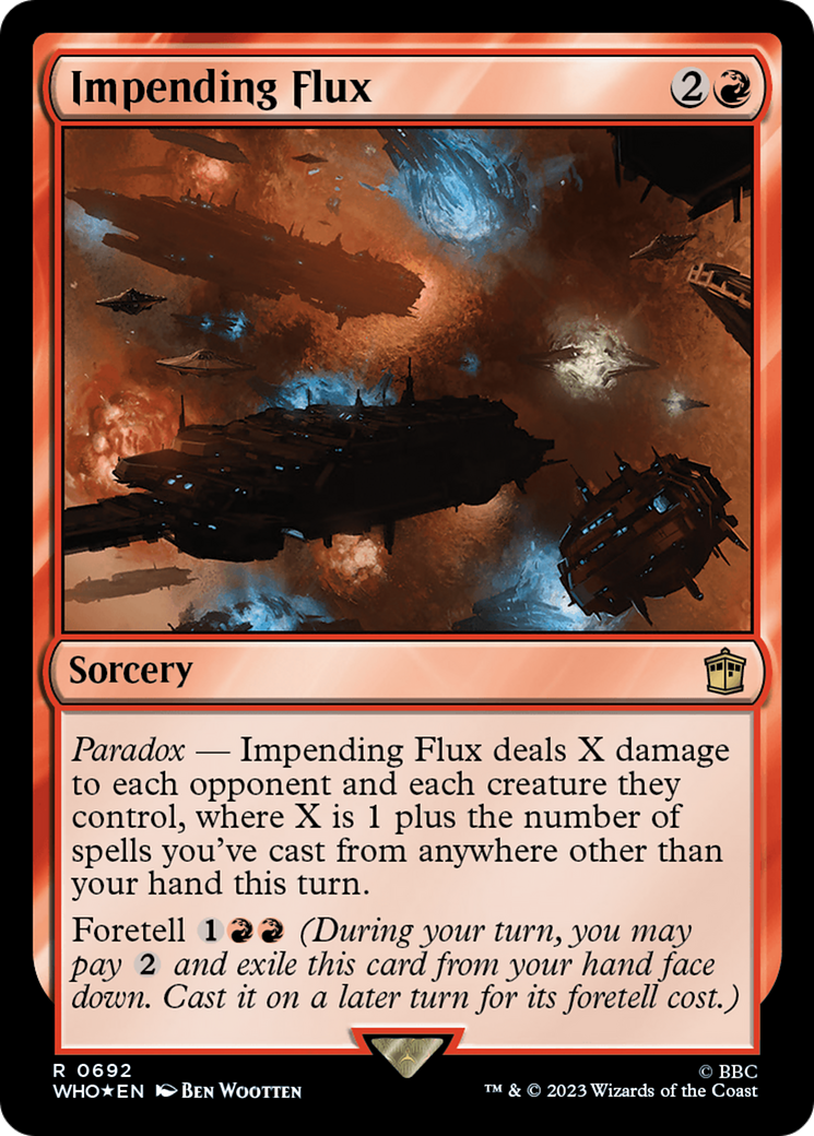 Impending Flux (Surge Foil) [Doctor Who] | Shuffle n Cut Hobbies & Games