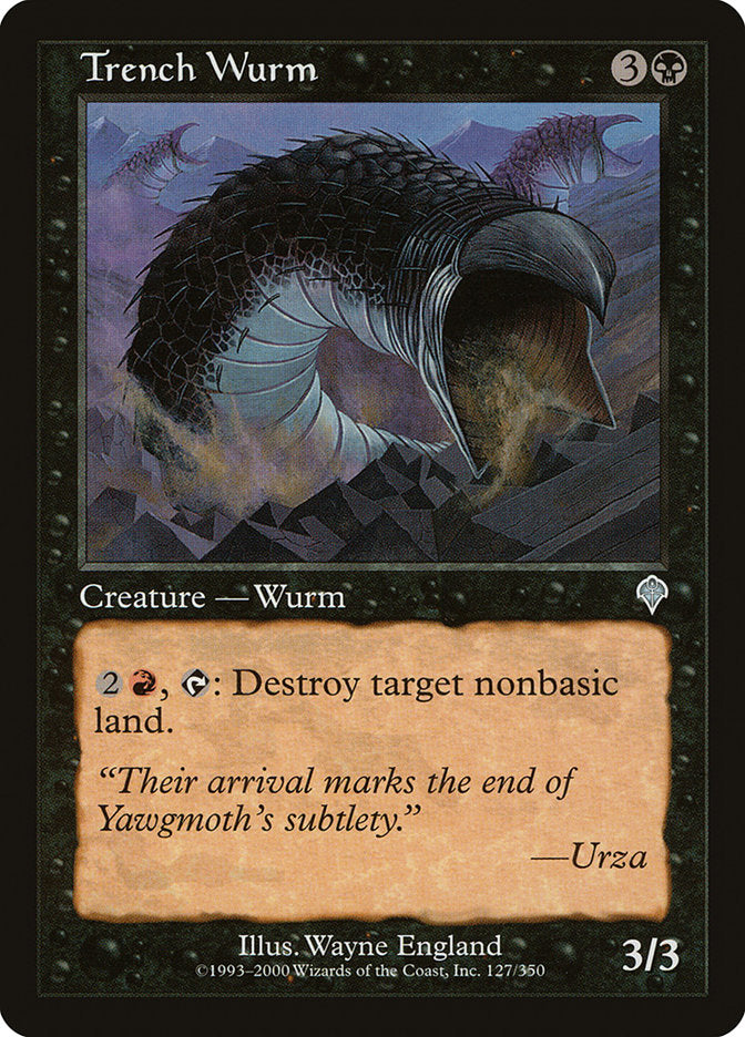 Trench Wurm [Invasion] | Shuffle n Cut Hobbies & Games